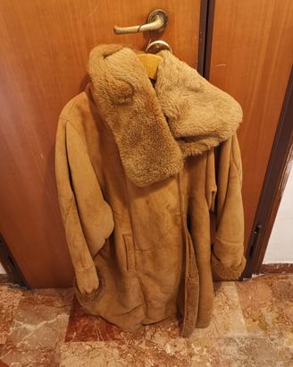 shearling donna taglia 42 camoscio originale 