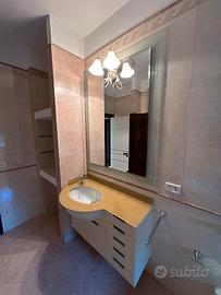 Mobile Bagno + Specchio con Punto Luce