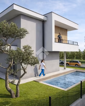 VILLA A SCHIERA A CURNO