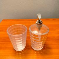 set porta sapone e porta spazzolino 