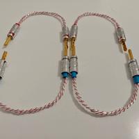 Ponticelli biwiring in puro argento