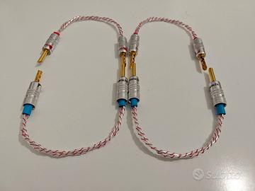 Ponticelli biwiring in puro argento