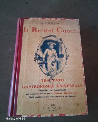 Il Re dei Cuochi G.Nelli 1933 ricette napoletane