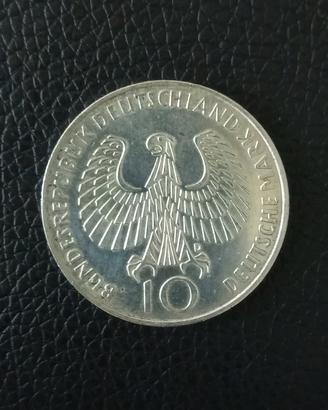 Moneta commemorativa 10 Deutsche Mark 1972