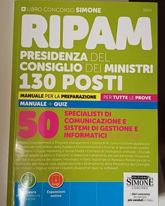 libro concorso RIPAM 2026