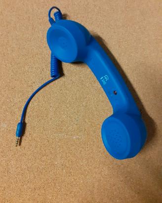 Cornetta telefonica portatile vintage