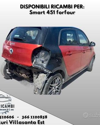 Smart 451 forfour anno 2016