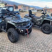 QUAD AGRICOLO AODES ODES 650 TARGA GIALLA