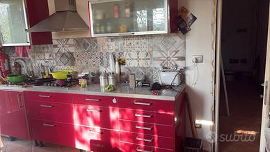 Cucina Ikea  Stile Moderno  Bordeaux  Lucida