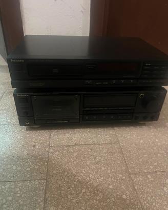 Technics lettore CD SL p202A  + Mangianastri 