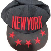 Cappello da Uomo New York con stelle - Colore nero