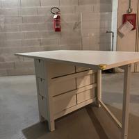 Tavolo con ribaletella Norden IKEA