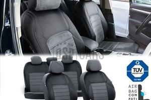 COPRISEDILI Per VW GOLF 8 SU MISURA Pelle e Scamos