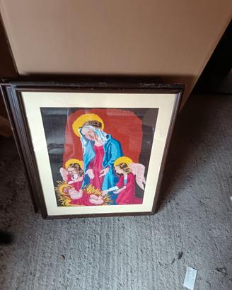 Quadro all uncinetto 
