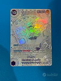 Monkey d luffy op05-119 slver