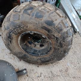 ruote per carello/ trattorino 