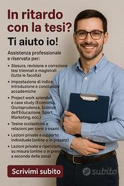 Aiuto tesi, project work , tesine su misura