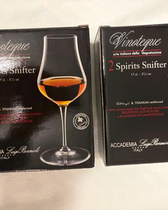 3 set bicchieri da Spirits Snifter