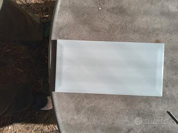 Cementina bianca 10x20x0,7 cm