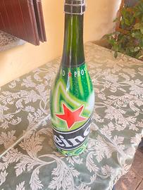 Bottiglia Haineken 3 litri piena