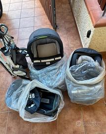 Trio inglesina trilogy system jeans fluo navy