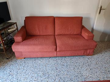 Coppia di divani - 2 posti e 3 posti divano letto 