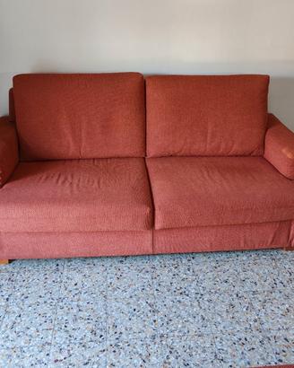 Coppia di divani - 2 posti e 3 posti divano letto 