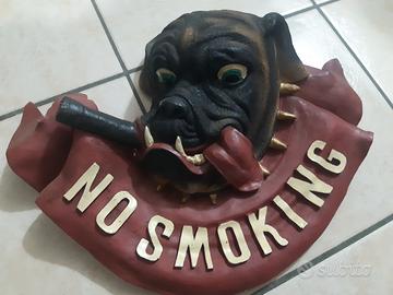 insegna resina No Smoking 