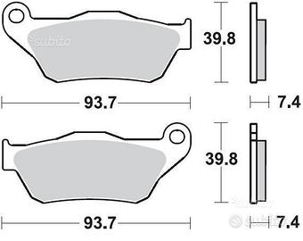 Pastiglie freno braking davanti yamaha x-max 250