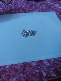 orecchini d argento a clip