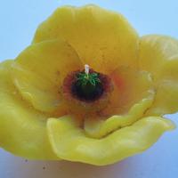 Candela a forma di fiore 
