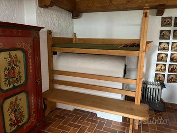 Letto a Castello per Stufa (Giro-stufa)