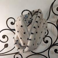 SCALDACOLLO PELLICCIA SINTETICA LEOPARDATO