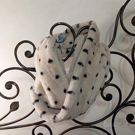 SCALDACOLLO PELLICCIA SINTETICA LEOPARDATO