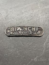 Targhetta sella Aquila