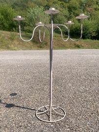 Candelabri a5braccia bianchi