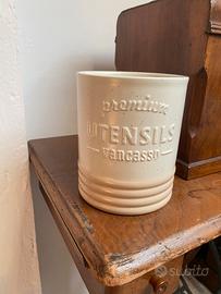 Porta Utensili Cucina in Ceramica