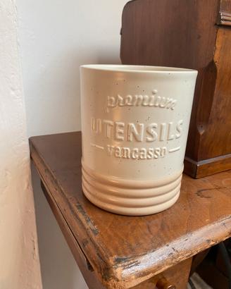 Porta Utensili Cucina in Ceramica