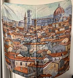 Titolo: Foulard 100% Seta - August Macke (Vista di