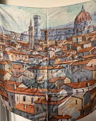 Titolo: Foulard 100% Seta - August Macke (Vista di