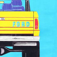 Disegno su A3 Ford Bronco