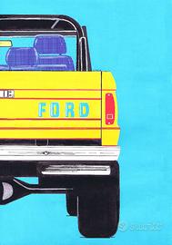 Disegno su A3 Ford Bronco