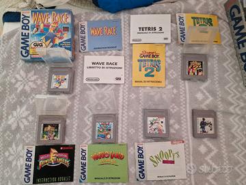 6 giochi per console Nintendo Game boy 