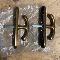 Maniglie cremonesi ottone lucido