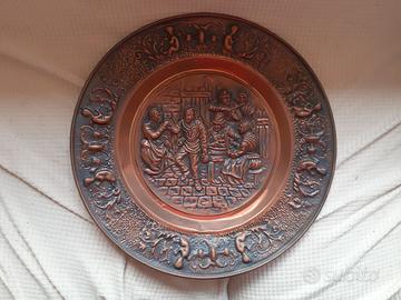 Piatti decorativi in rame