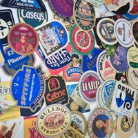 Lotto sottobicchieri da birra collezione