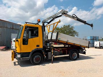 Camion Iveco EuroCargo 100E18 Gru/Rib