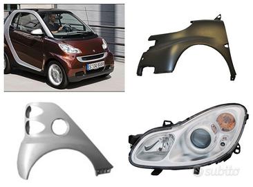 Smart coupé paraurti cofano ammortizzatori 07-12