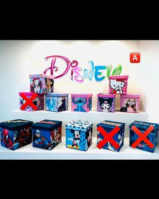 Puof contenitore originale Disney