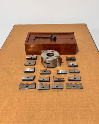 Fresa porta coltelli per toupie e combinata